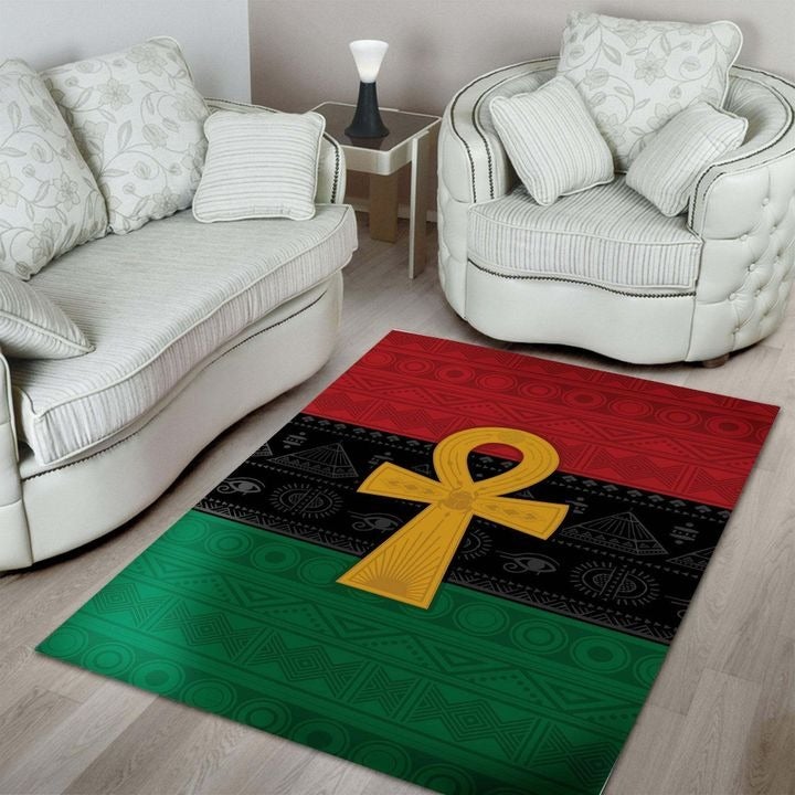 Wonder Print Shop Area Rug Pan Ankh Area Rug LT10 - Wonder Print Shop