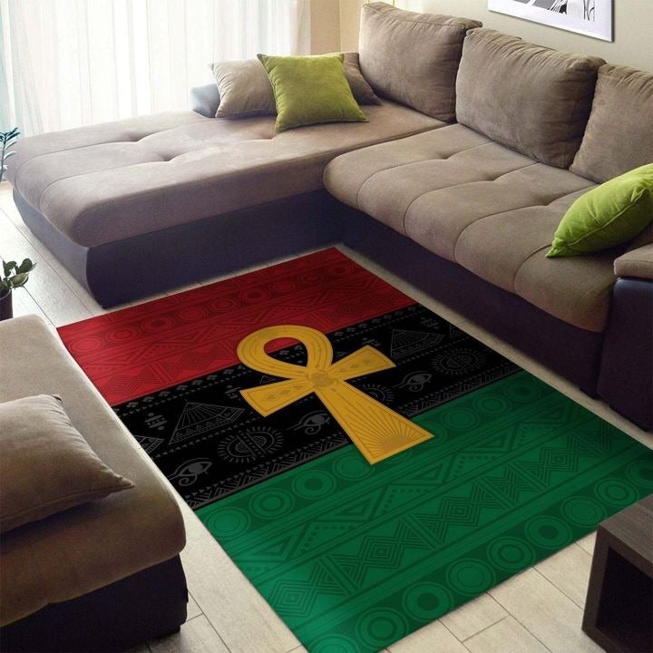 Wonder Print Shop Area Rug Pan Ankh Area Rug LT10 - Wonder Print Shop