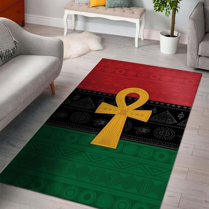 Wonder Print Shop Area Rug Pan Ankh Area Rug LT10 - Wonder Print Shop