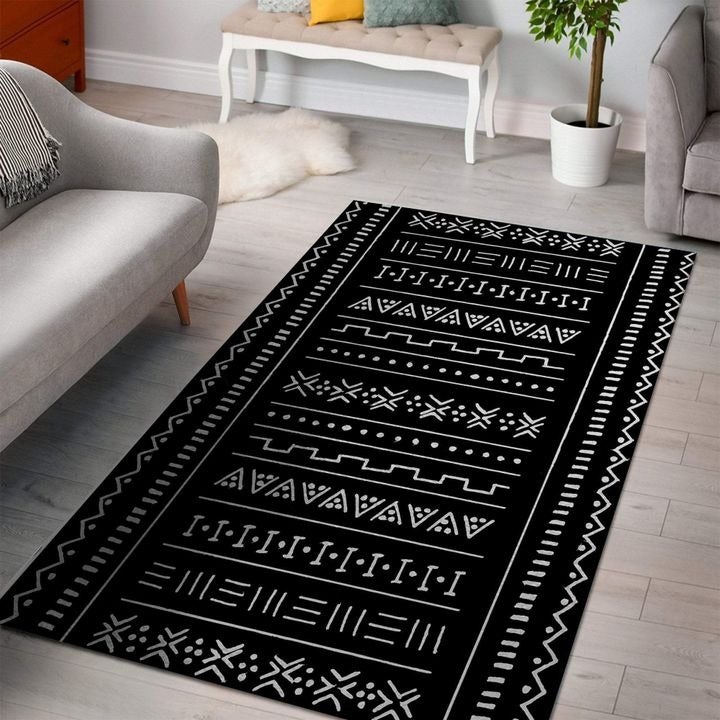 Wonder Print Shop Area Rug Mudcloth 1 Area Rug LT10 - Wonder Print Shop
