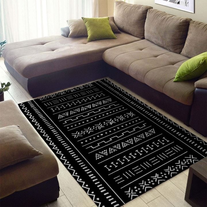 Wonder Print Shop Area Rug Mudcloth 1 Area Rug LT10 - Wonder Print Shop