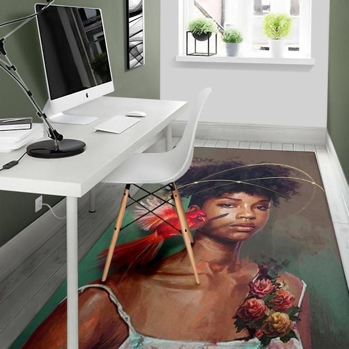 Wonder Print Shop Area Rug Black Innocent Area Rug LT10 - Wonder Print Shop