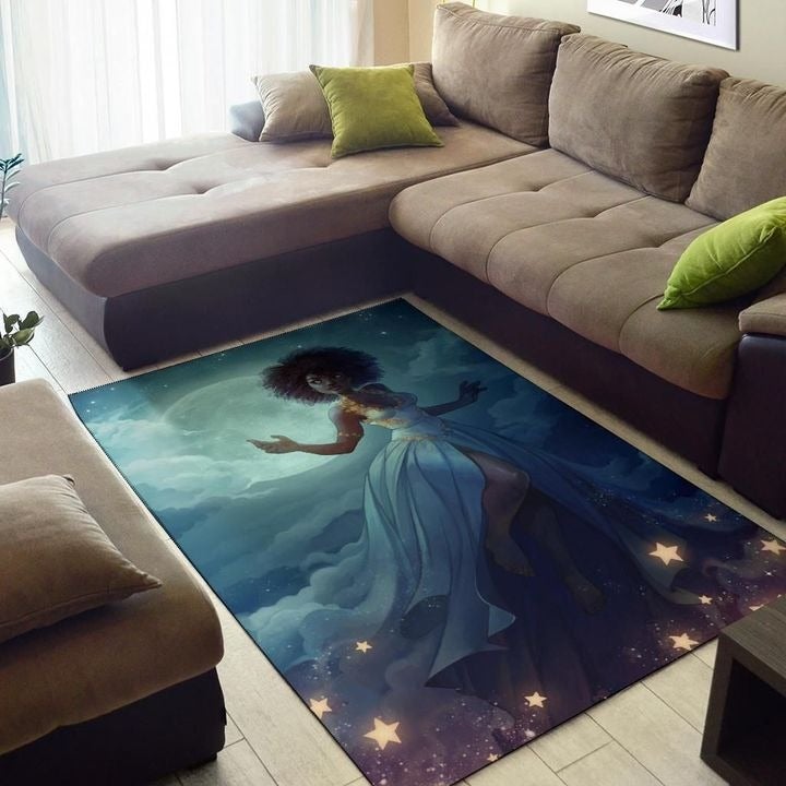 Wonder Print Shop Area Rug Magical Black Area Rug LT10 - Wonder Print Shop