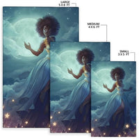 Wonder Print Shop Area Rug Magical Black Area Rug LT10 - Wonder Print Shop