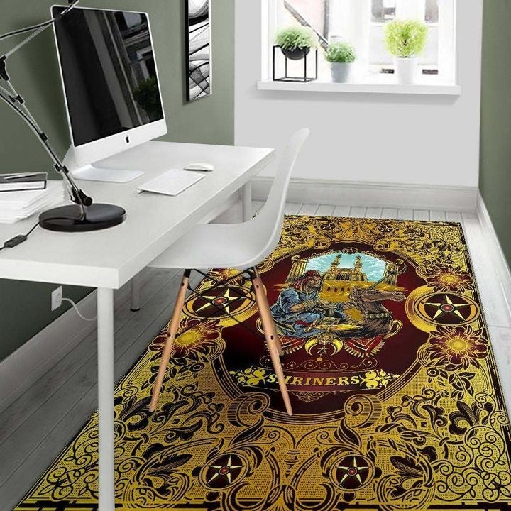 Wonder Print Shop Area Rug Shriners Area Rug LT10 - Wonder Print Shop