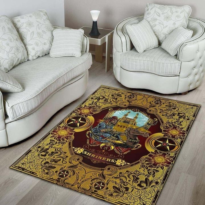 Wonder Print Shop Area Rug Shriners Area Rug LT10 - Wonder Print Shop