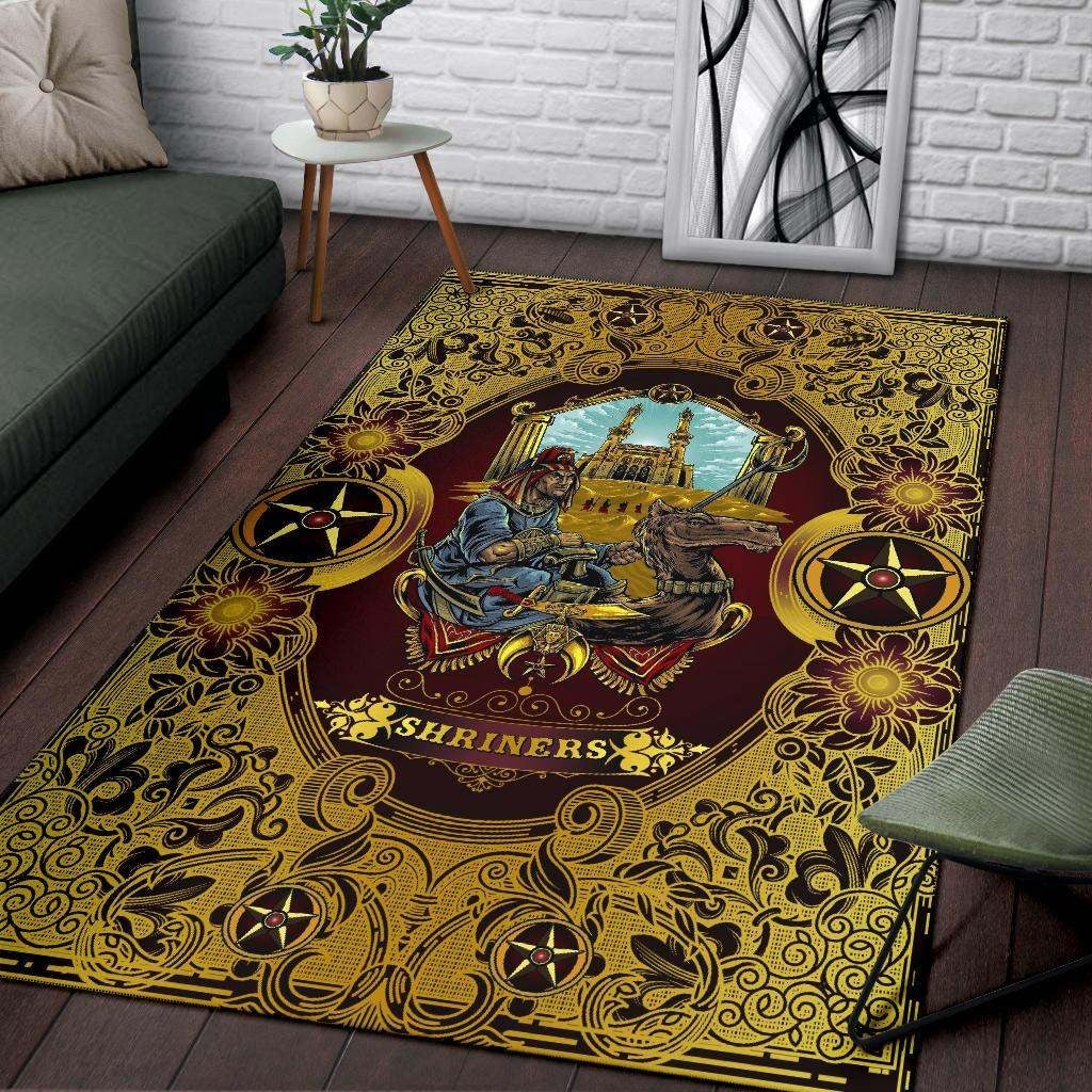 Wonder Print Shop Area Rug Shriners Area Rug LT10 - Wonder Print Shop