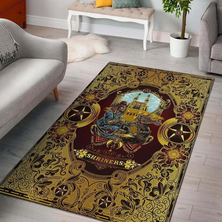 Wonder Print Shop Area Rug Shriners Area Rug LT10 - Wonder Print Shop