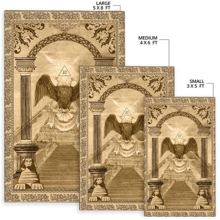 Wonder Print Shop Area Rug Scottish Rite 2 Area Rug LT10 - Wonder Print Shop