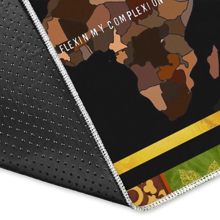 Wonder Print Shop Area Rug Black Golden Area Rug LT10 - Wonder Print Shop