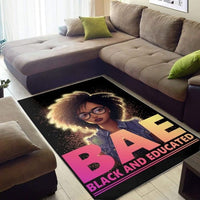 Wonder Print Shop Area Rug Black and Educated Black Area Rug LT10 - Wonder Print Shop