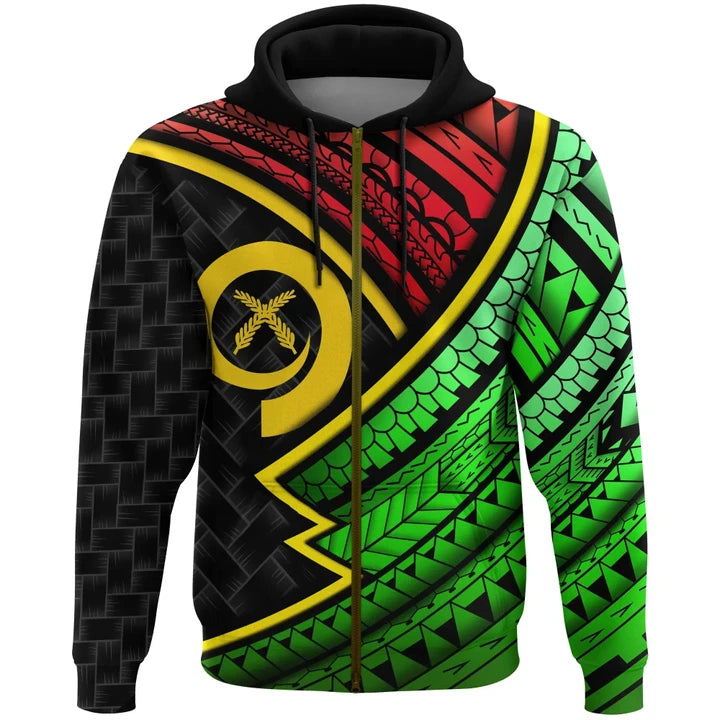 Vanuatu Hoodie Vanuatu Lauhala Polynesian - Wonder Print Shop