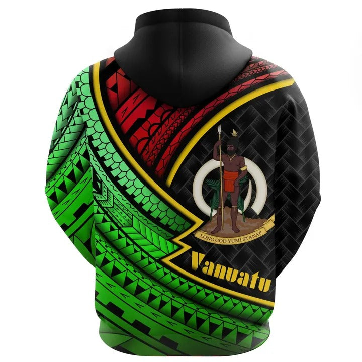 Vanuatu Hoodie Vanuatu Lauhala Polynesian - Wonder Print Shop