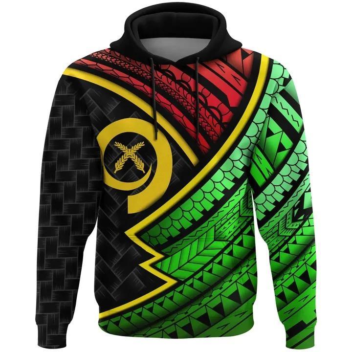 (JERRY) Vanuatu Hoodie Vanuatu Lauhala Polynesian LT4 - Wonder Print Shop