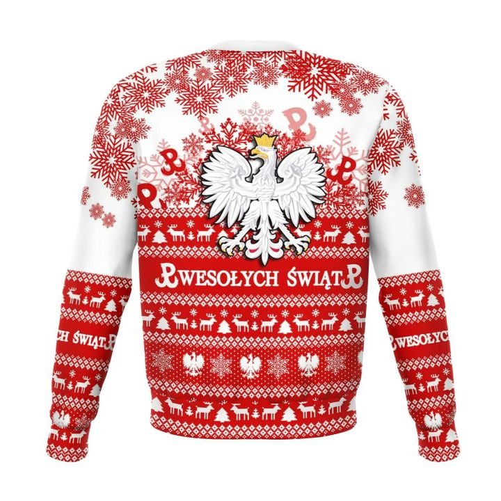 Poland Polska Christmas Sweatshirt - Wonder Print Shop
