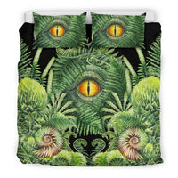 Eyes Dinosaur Bedding Set Seashell and Fern LT4 - Wonder Print Shop