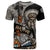 Native American Feather Headdress Abstract Grunge Pattern T Shirt - Wonder Print Shop