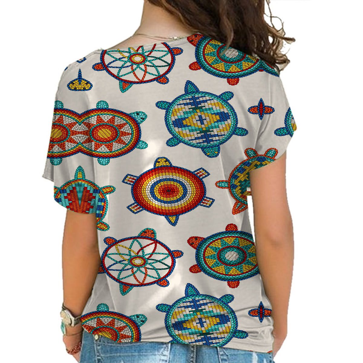 mini-turtle-cream-native-american-cross-shoulder-shirt
