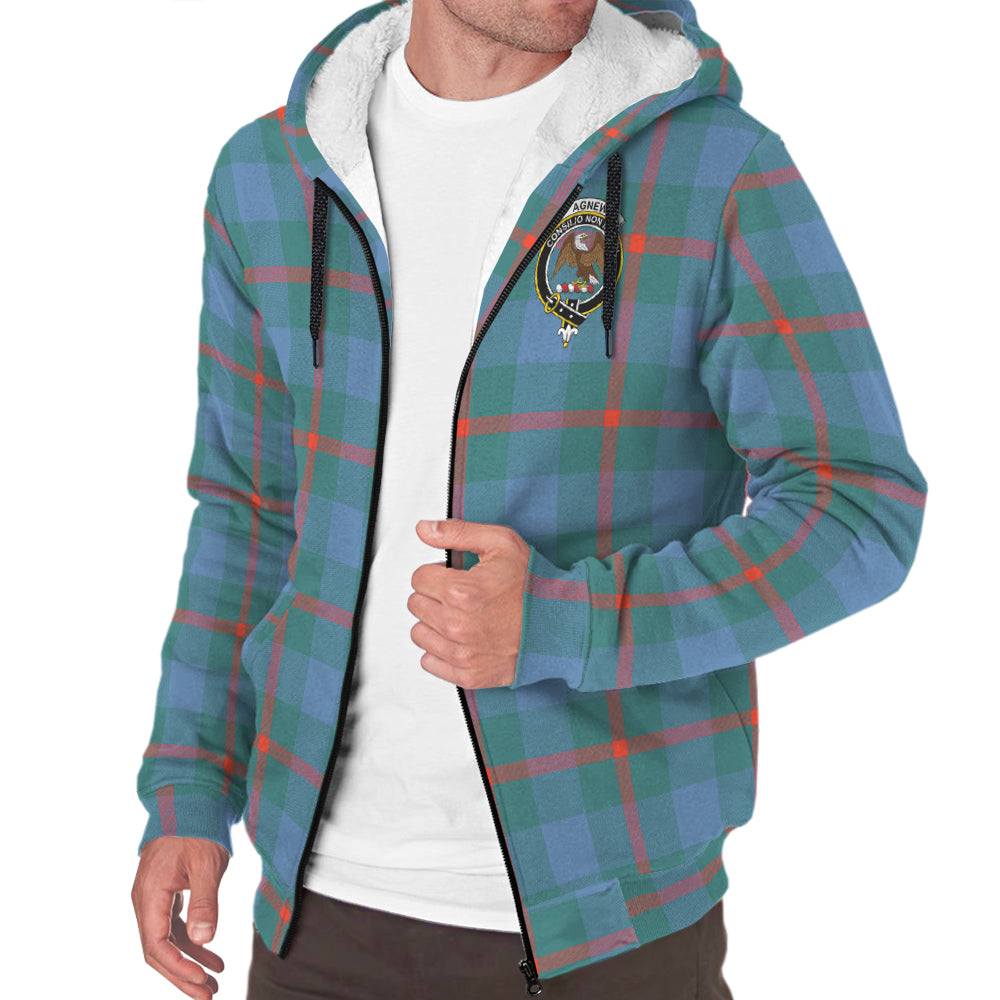 scottish-agnew-ancient-clan-crest-tartan-sherpa-hoodie