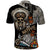 Native American Feather Headdress Abstract Grunge Pattern Polo Shirt - Wonder Print Shop