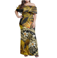 Polynesian Hawaiian With Turrtle Matching Hawaiian Shirt And Dress No.2 LT6 - Wonder Print Shop