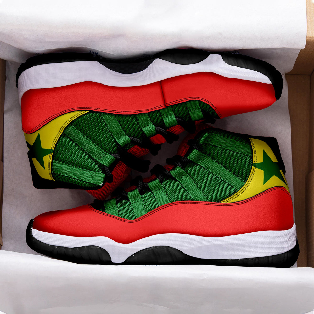 senegal-sneakers-j11-flag-color