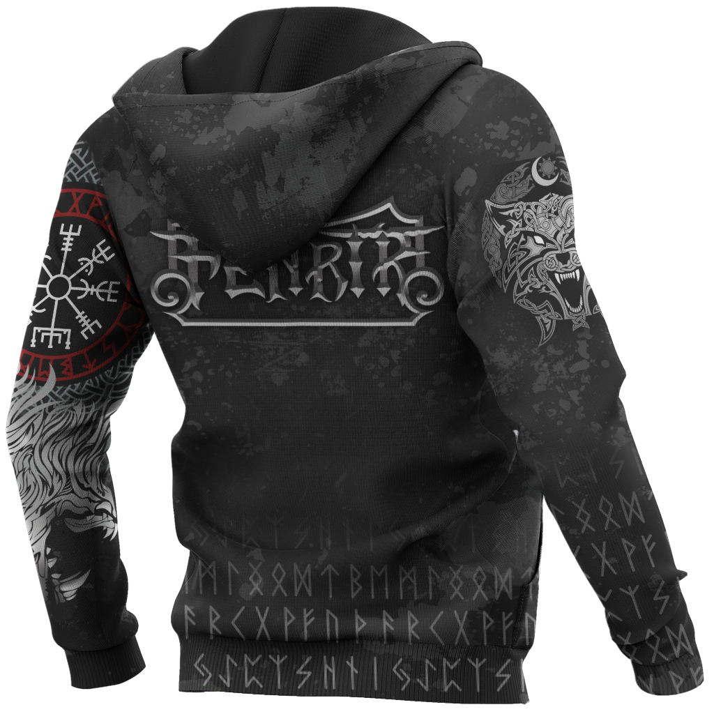 Viking Pullover Hoodie - Australia Viking Fenrir RLT12 - Wonder Print Shop