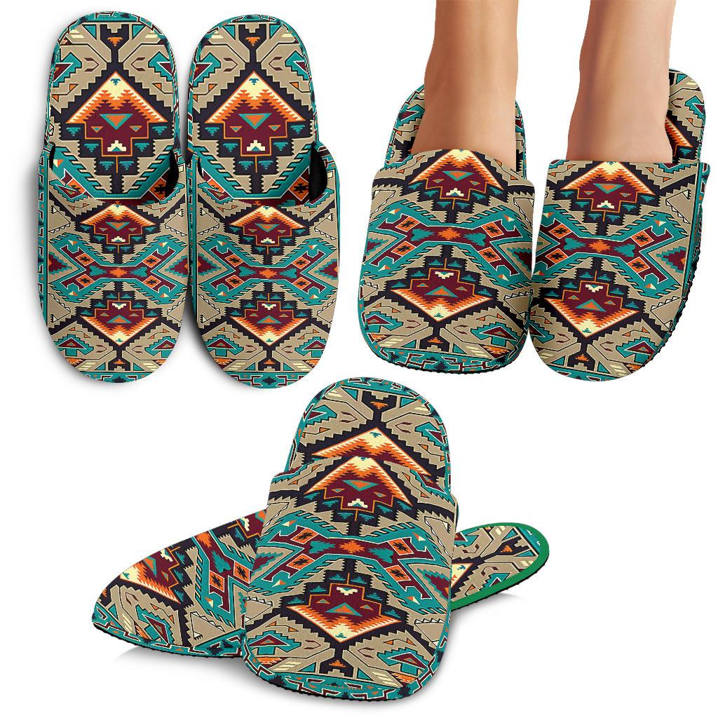 tribe-blue-pattern-native-american-slippers