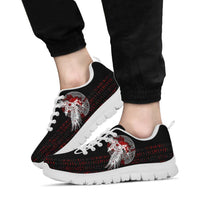 Viking Sneakers - Mystical Raven Tattoo Blood RLT12 - Wonder Print Shop