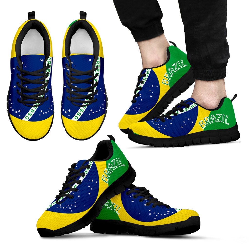 Brazil Flag (Men's / Women'S) Sneaker - Wonder Print Shop