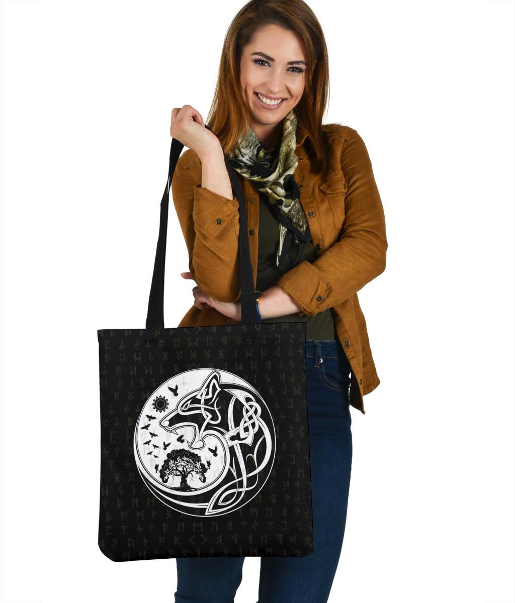 viking-tote-bag-skoll-and-hati-rune-tattoo