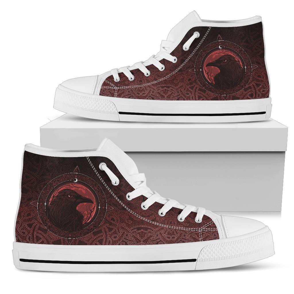 viking-high-top-shoes-ethnic-odin-raven-red