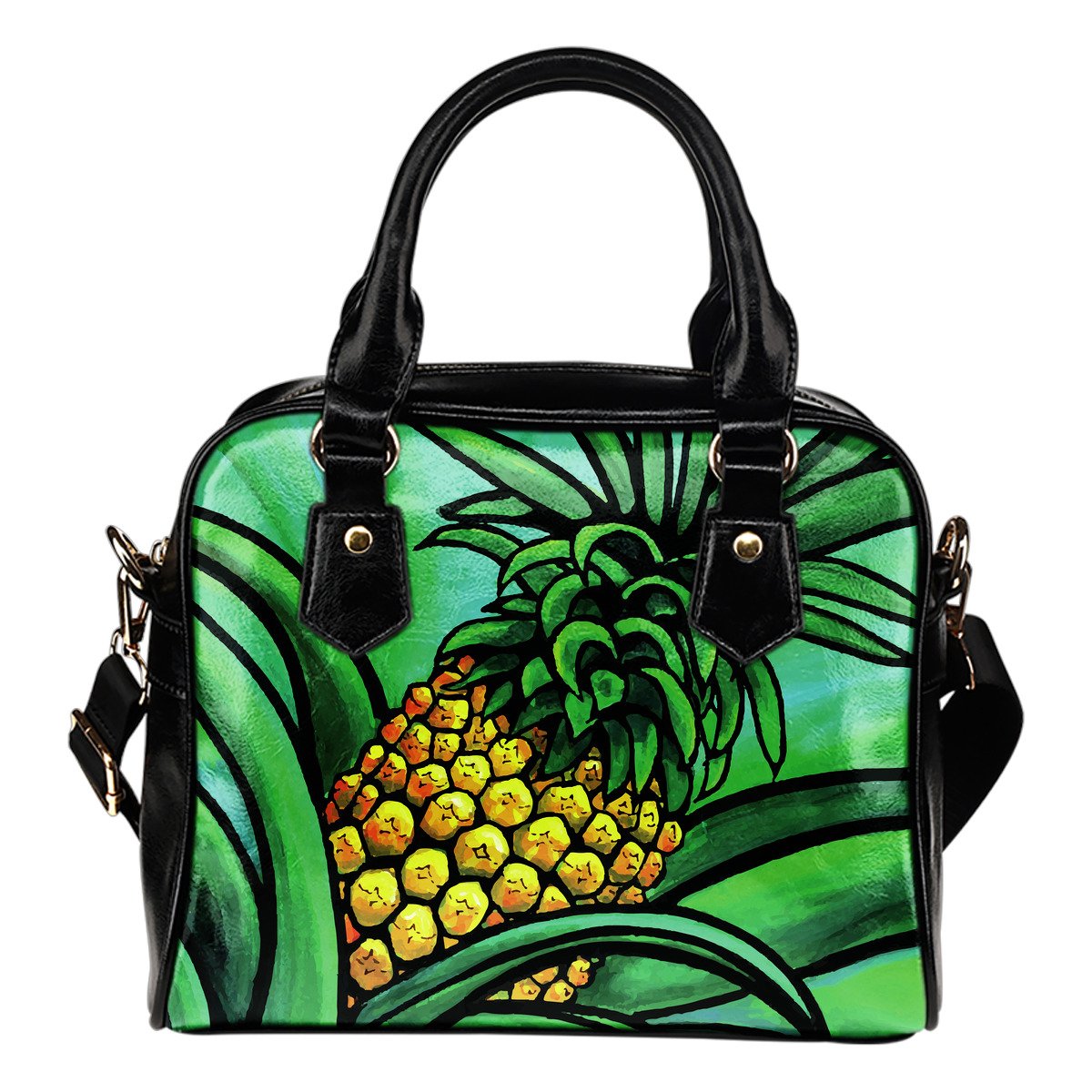 hawaiian-pineapple-shoulder-handbag