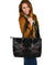 Viking Large Leather Tote Bag Odin Huginn and Muninn Rune Blood RLT12 - Wonder Print Shop