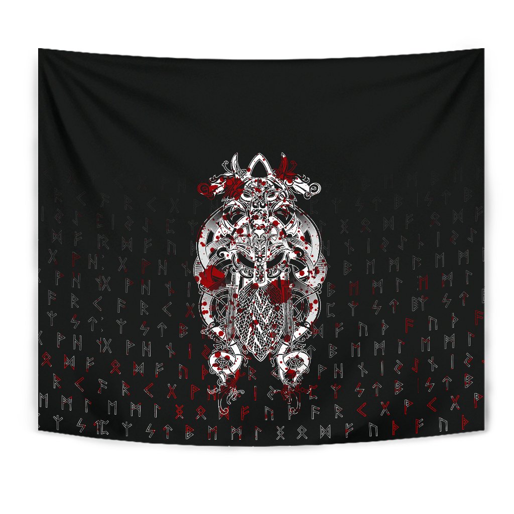 Viking Tyr Tattoo Blood Tapestry RLT12 - Wonder Print Shop