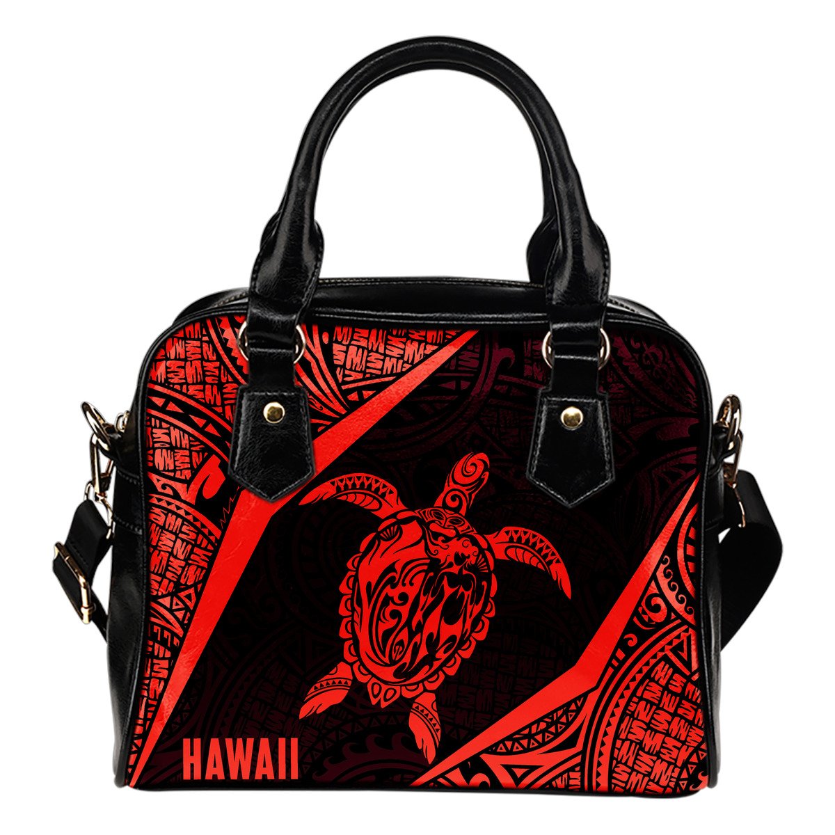 hawaii-polynesian-shoulder-handbag-turtle-red