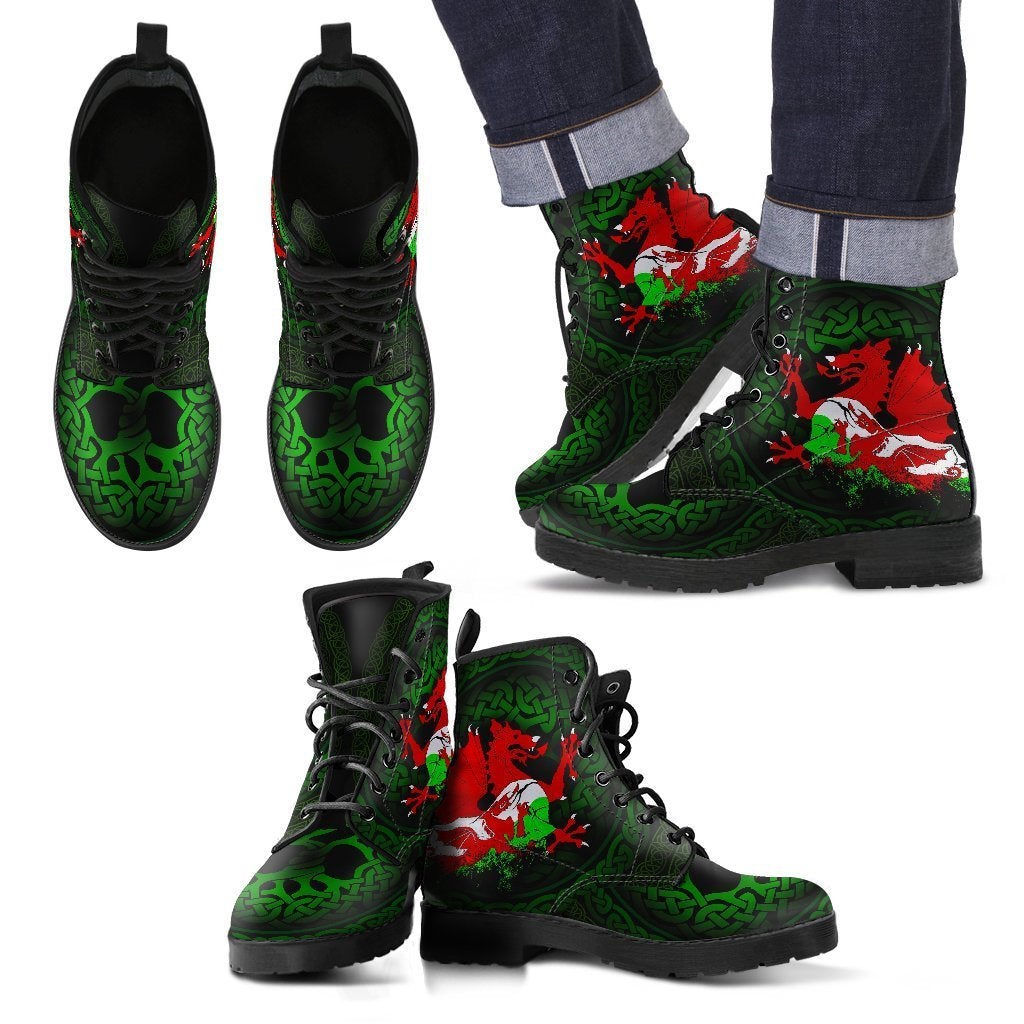 wales-leather-boots-cymru-dragon