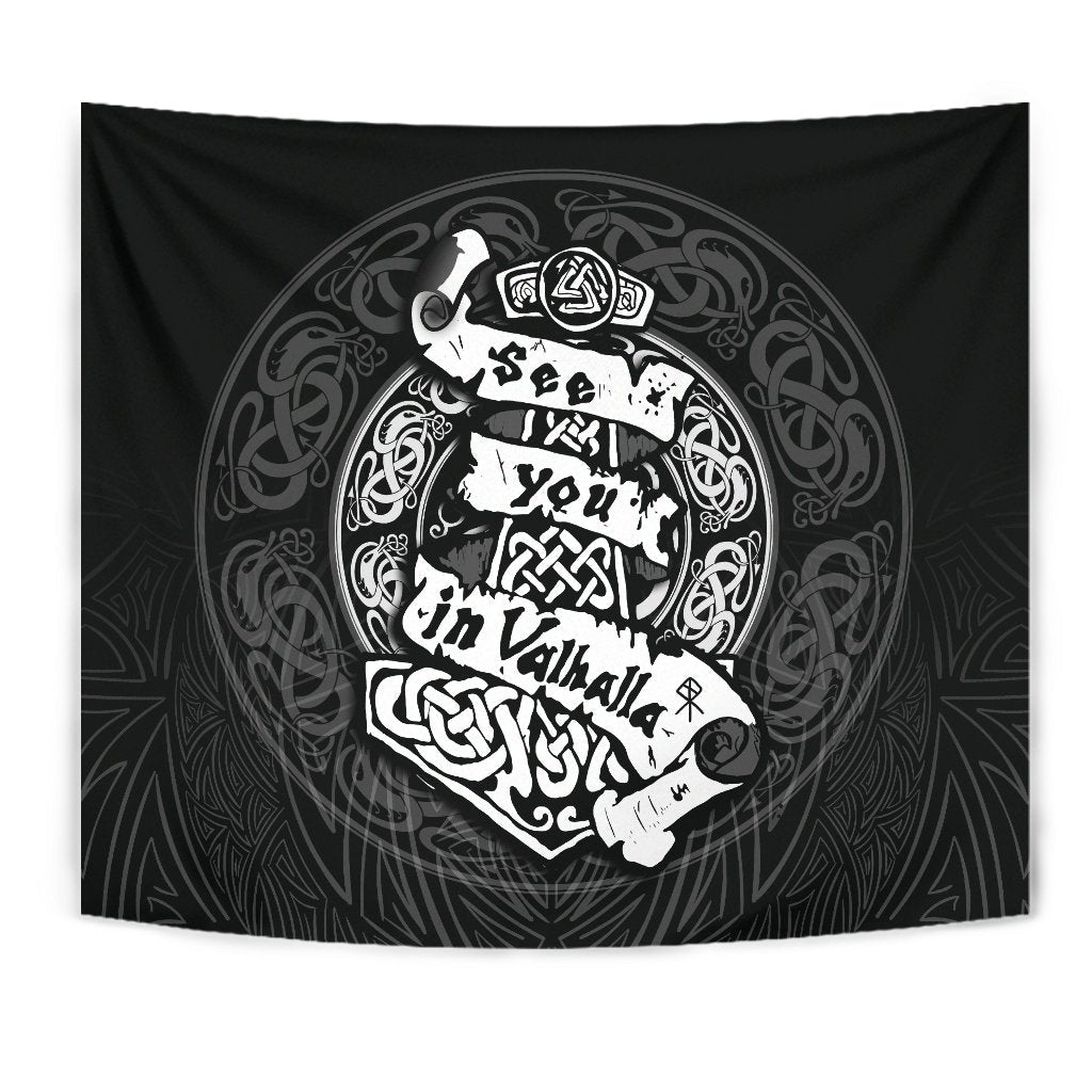 Viking Tapestry - See You In Valhalla RLT12 - Wonder Print Shop