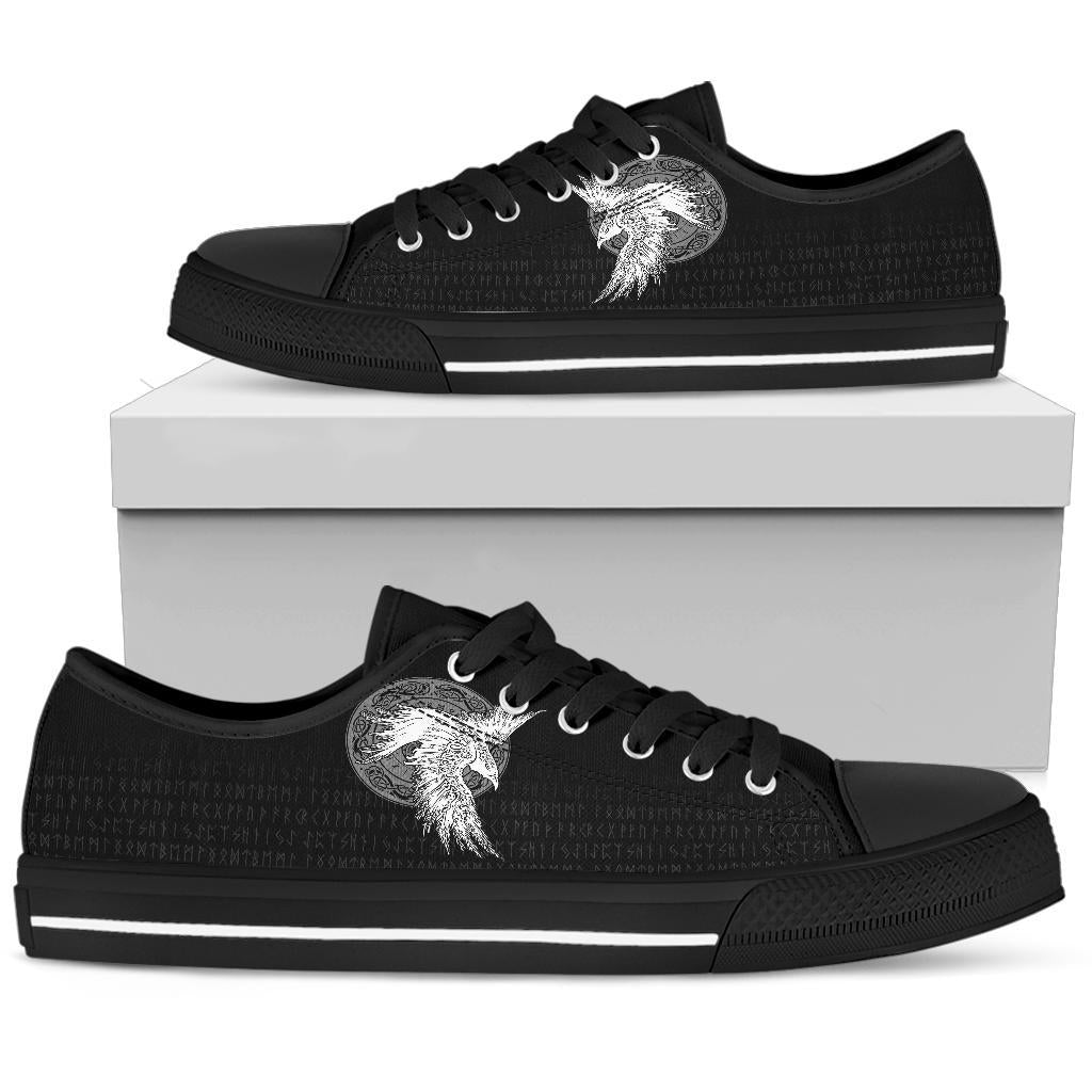 viking-low-top-shoes-mystical-raven-tattoo-special