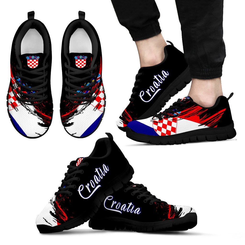 croatia-flag-sneakers-art-style