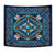 Naumaddic Arts Blue Native American Design Tapestry LT10 - Wonder Print Shop