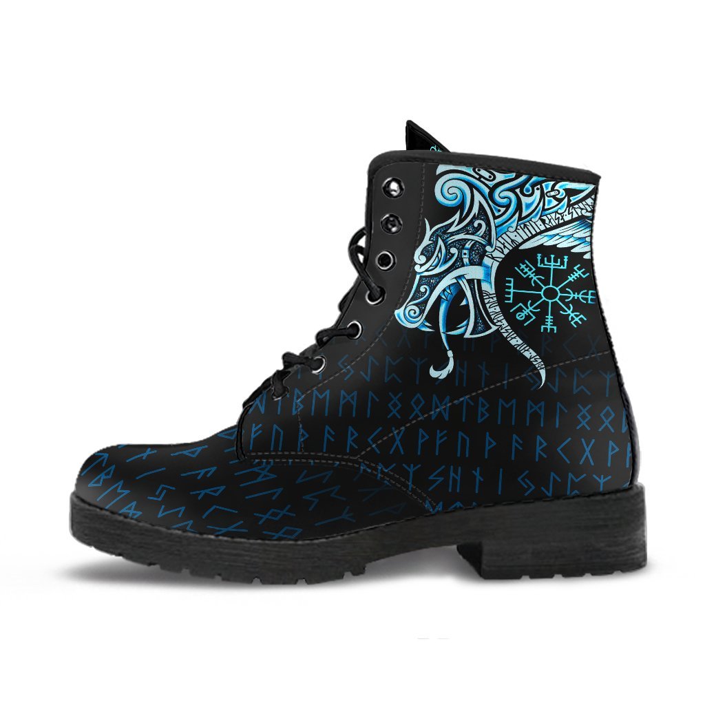 viking-leather-boots-fenrir-raven-and-vegvisir-tattoo-cyan