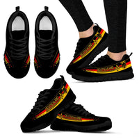 Deutschland - Germany Heartbeat Sneakers - Wonder Print Shop