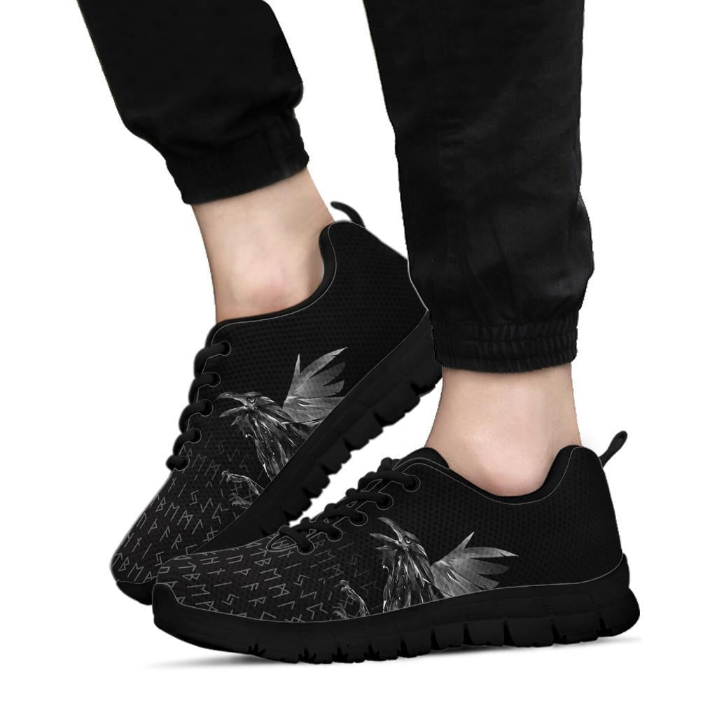 Viking Sneakers - The Raven Of Odin Rune RLT12 - Wonder Print Shop