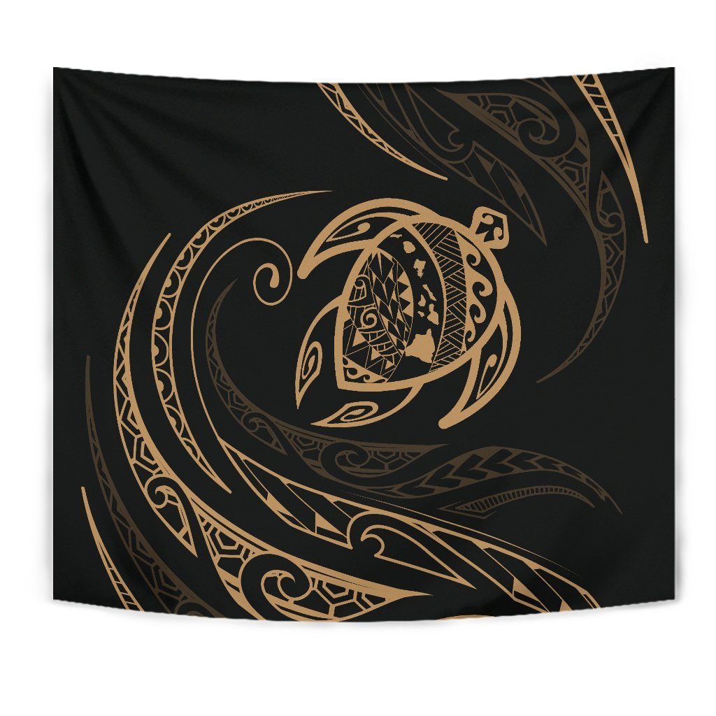 hawaii-turtle-tapestry-gold-frida-style