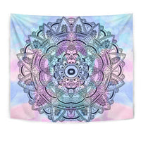 Mandala Flower Native American Style Tapestry LT10 - Wonder Print Shop
