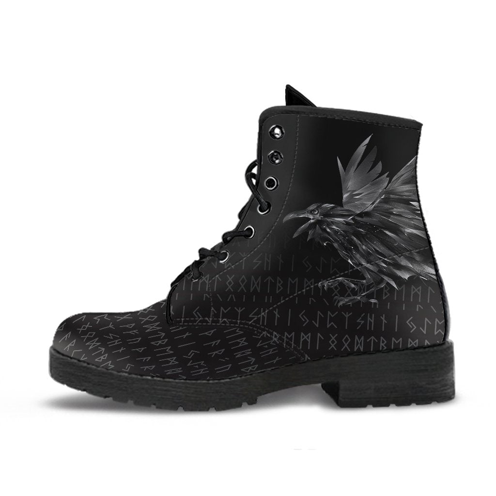 viking-leather-boots-the-raven-of-odin-rune
