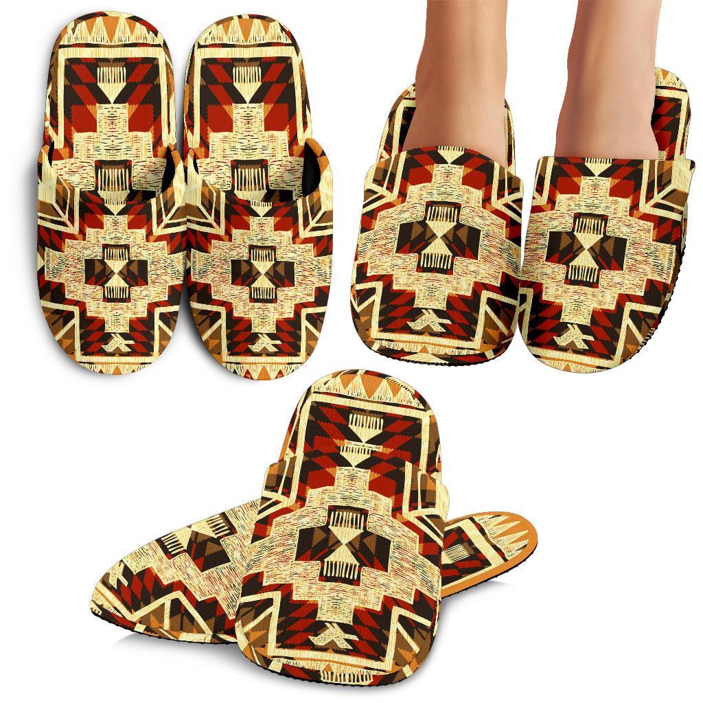southwest-yellow-symbol-native-american-slippers