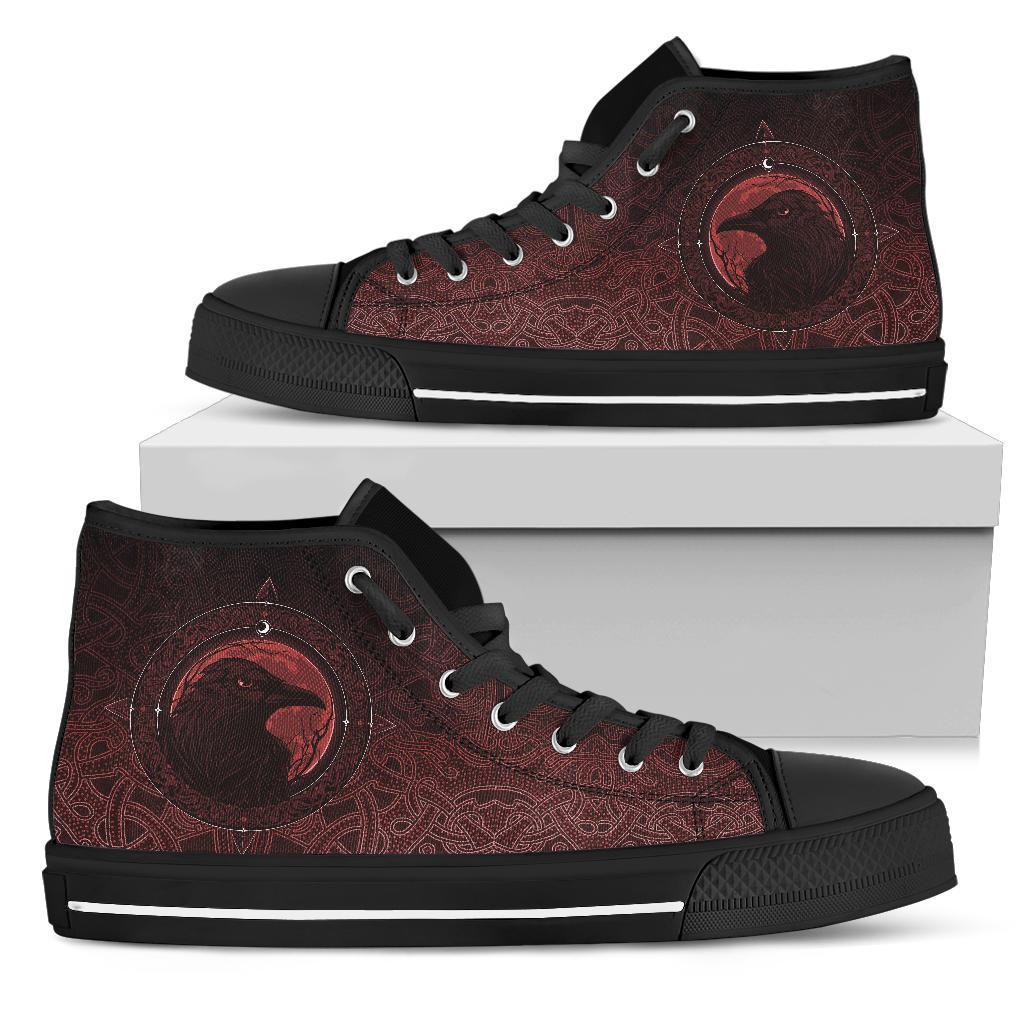 viking-high-top-shoes-ethnic-odin-raven-red