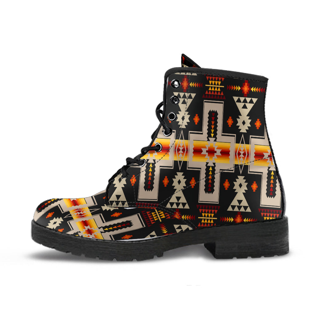 black-tribe-design-native-american-leather-boots